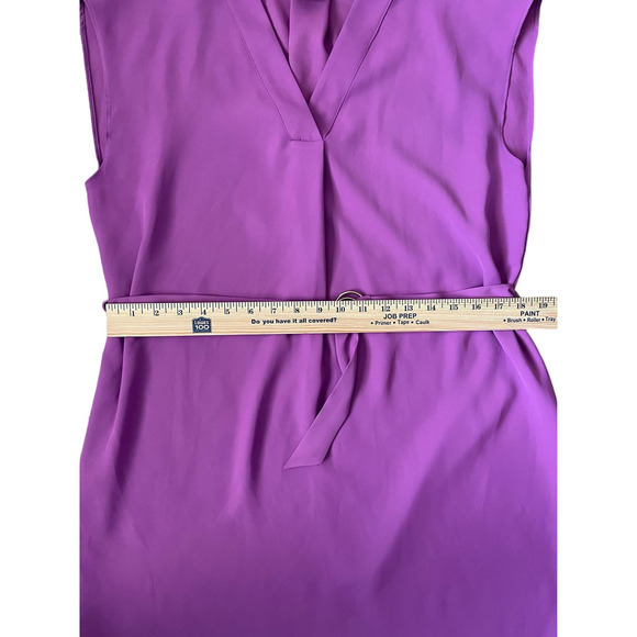 Worthington Women’s Lilac V-Neck‎ Sheath Midi Dress Size Small - Picture 8 of 10